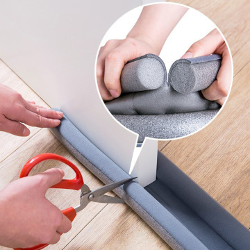 Door Bottom Sealing Strip Household Anti-cockroach Mute Door And Window Gap Tape Simple And Convenient 2021 New Family Essential