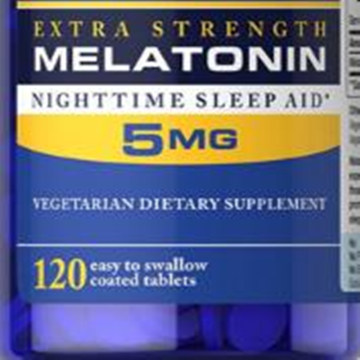 Rapid Release Melatonin 5 mg 120 Count Night Sleep Assistance, free shipping