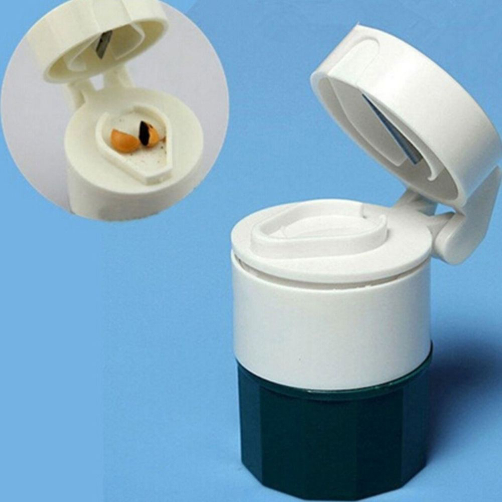 Joylife Practical Pill Tablet Medicine Cutter Grinder Crusher Storage Organizer Box Case