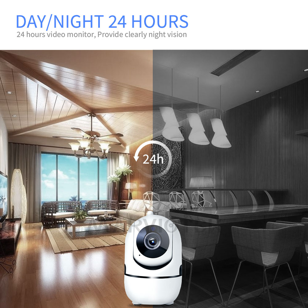 1080P Full HD Wireless IP Camera Wifi IP CCTV Camera Wifi Mini Network Video Surveillance Auto Tracking Camera Night Vision 3MP