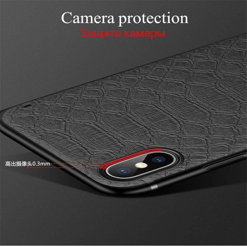 Ultra Thin Magnetic Phone Case for iPhone 12 11 7 8 Plus XS Max Invisible Built-in Magnet Plate Soft TPU Shockproof Phone Cover