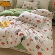 Wholesale Elegant Flower Printed Bedsheets Bedding Set