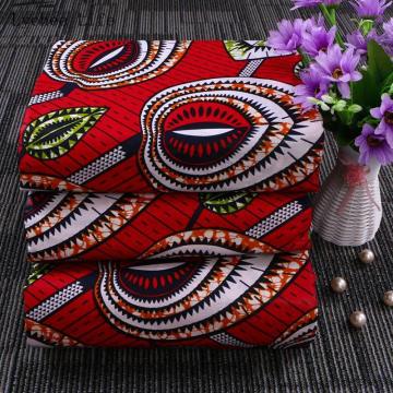Lychee Life 1Yard Ankara African Cotton Fabric Real Wax Leaf Printed Fabric For Party Dress Diy Sewing Accessories