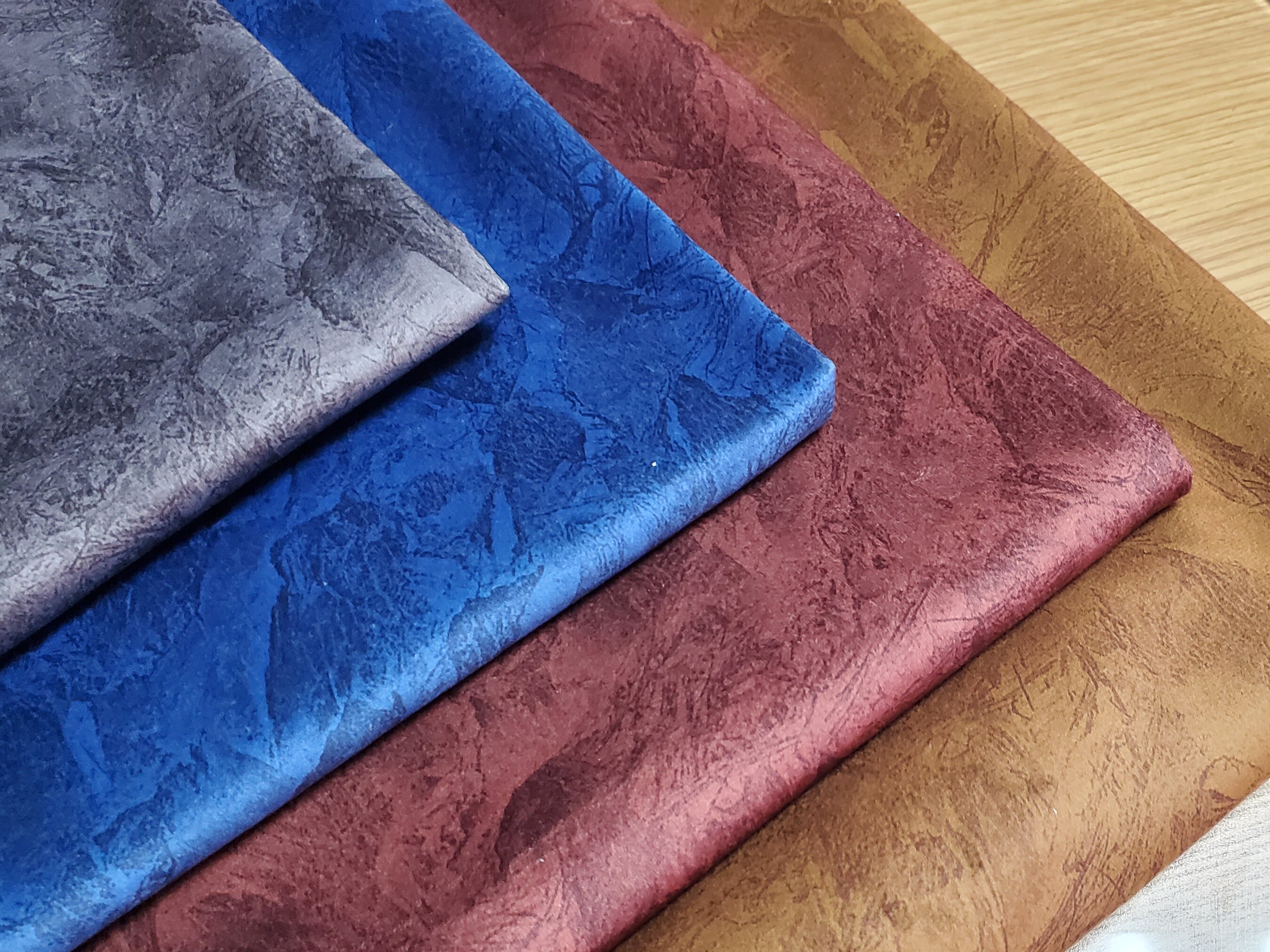 Irregular Printed Holland Velvet