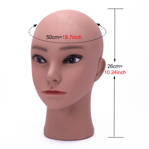 Soft Realistic Silicone Male Female Doll Mannequin Head Supplier, Supply Various Soft Realistic Silicone Male Female Doll Mannequin Head of High Quality