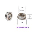 10pcs high speed WH Dental Handpiece flange bearing SFR144TLZWN 3.175*6.35*7.6*2.78mm stainless steel hybrid ceramic balls