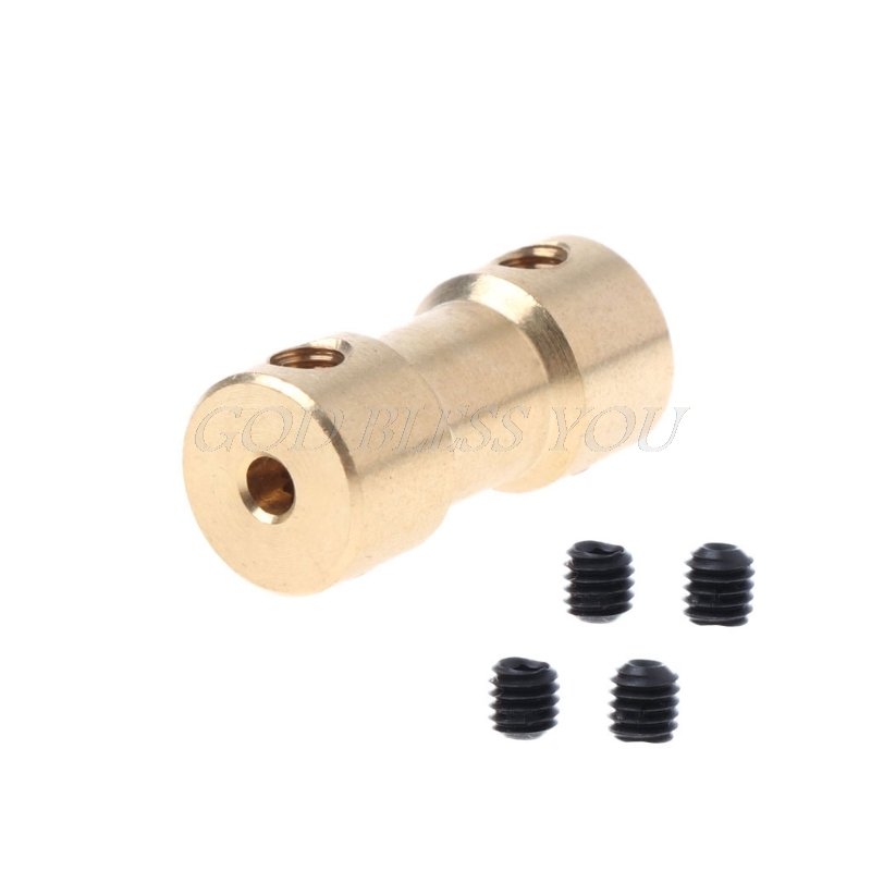 2-5mm Motor Copper Shaft Coupling Coupler Connector Sleeve Adapter US Drop Shipping