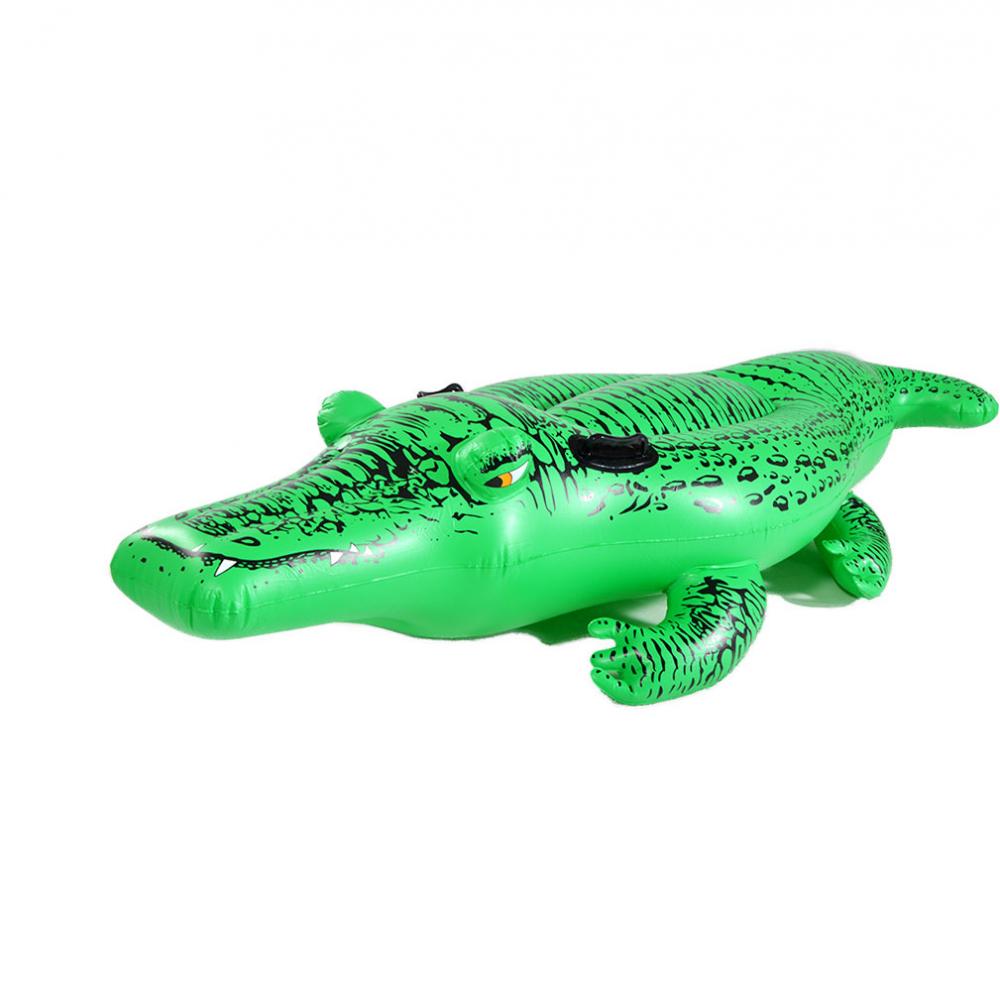 Animal design Inflatable crocodile Rider Swimming pool float