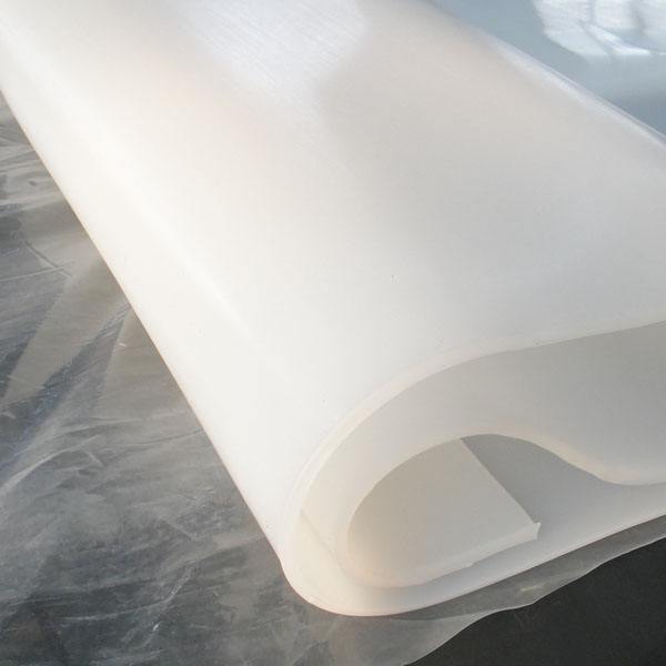 500mm*500mm*1mm Silicone Rubber Sheet Cushion Sealing Film Plate Mat Square Flat Gasket Heat Resist Milky White