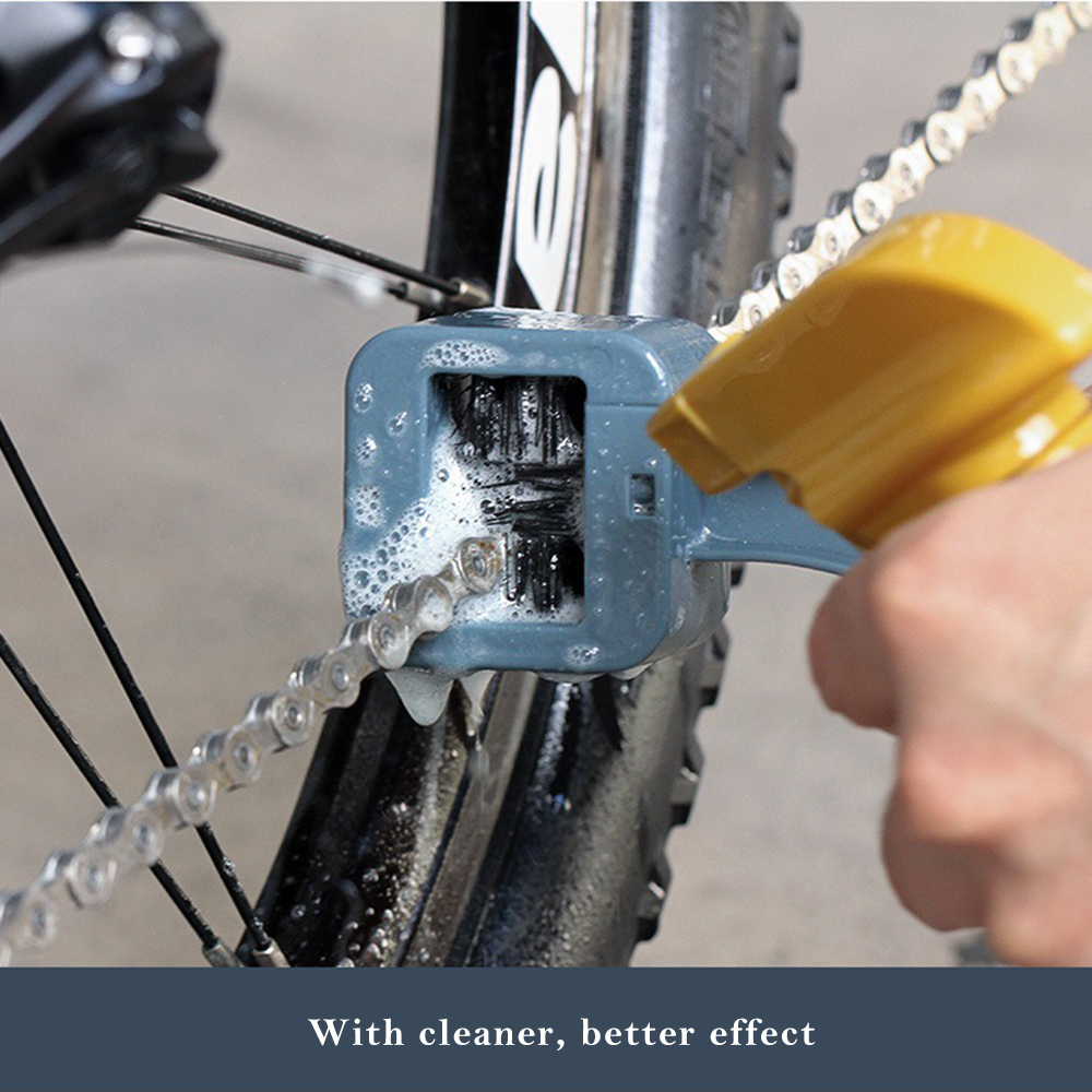 Plastic Motorcycle Bicycle Chain Clean Brush Gear Grunge Brush MTB Mountain Bike Machine Washer Brush Scrubber Cycling Clean Kit