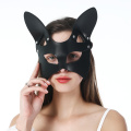 Fullyoung New Sexy Leather Mask Bdsm Punk Fetish Erotic Halloween Carnival Cosplay Catwoman Bunny Masks Masquerade Party Mask