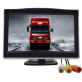 New car Monitor 5" 800*480 TFT LCD HD Screen Monitor for Car Rear Rearview Backup Camera Parking System Two inputs