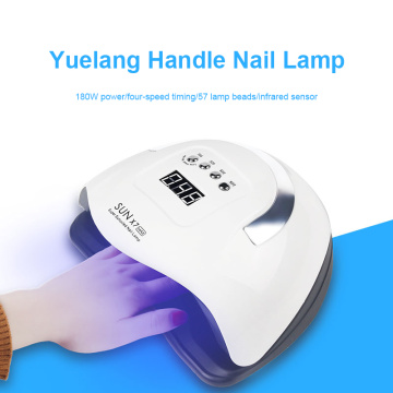 180W Four-speed Intelligent Induction Phototherapy Nail Lamp Nail Extension Nail Polish Bake Light Therapy Nail Dryers Nail Art