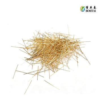Enhanced Durability Straight Steel Fiber with Copper Coating
