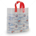 Square Bottom Plastic Gift Bags For Christmas