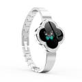Fashion Women Smart Watch S6 Smart Bracelet Clover Design Blood Pressure HR Monitor Fitness Tracker Sport Wristband For Android