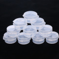 2/10Pcs Make Up Jar Mini Sample Sealing Pot Face Cream Container Portable Bottle Plastic Transparent Case Makeup Accessory
