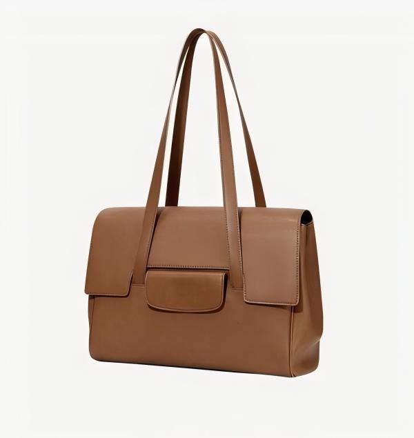 Stylish Large Capacity Leather Bag for Ladies