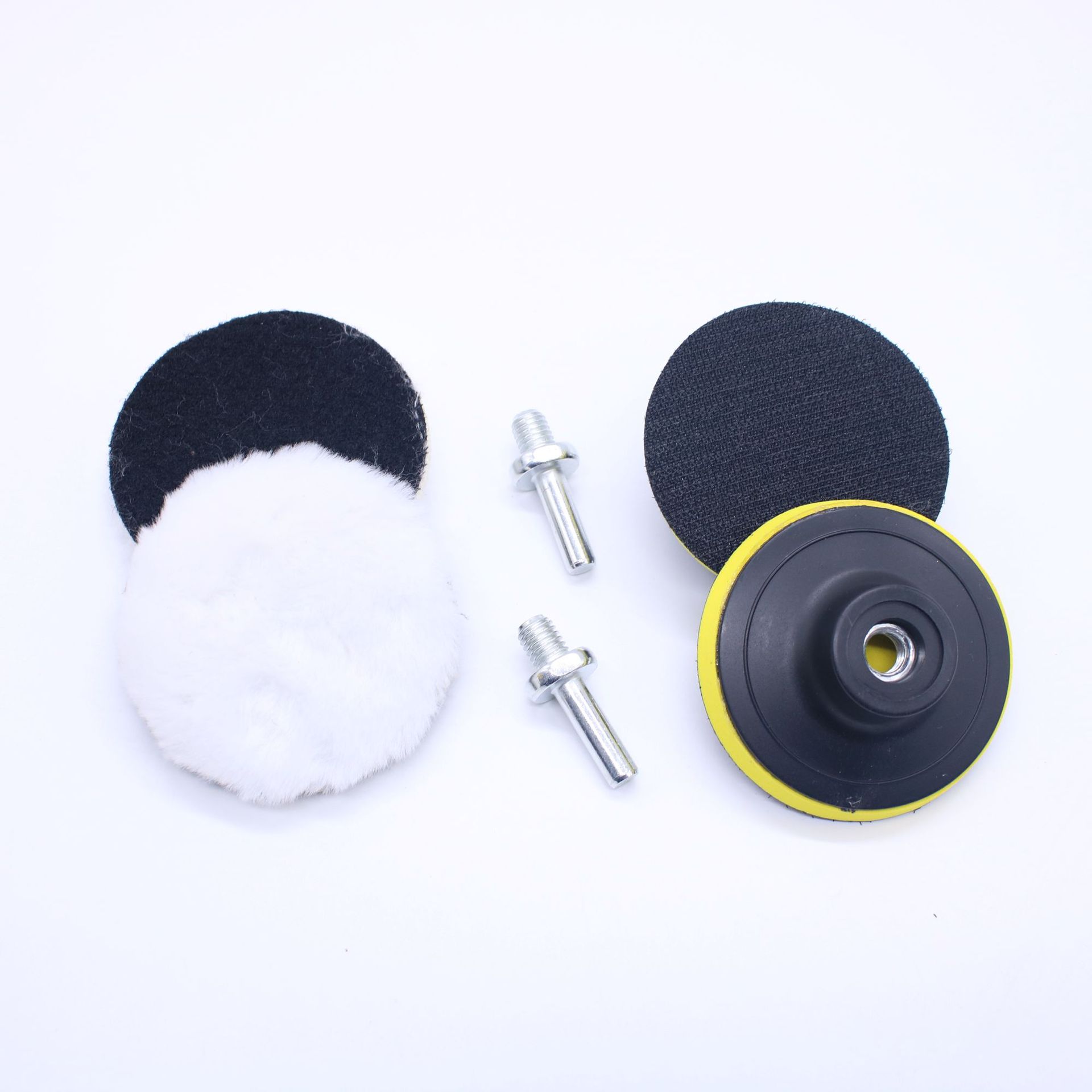 31pcs 3 Inch New Beauty Imported Car Polishing Pad Kit Buffing Pads Care Polisher Waxing Polishing Set Waxing Sponge Wool Pad