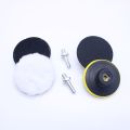 31pcs 3 Inch New Beauty Imported Car Polishing Pad Kit Buffing Pads Care Polisher Waxing Polishing Set Waxing Sponge Wool Pad