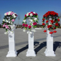 European Style Roman Columns White Color Plastic Pillars Road Cited Wedding Props Event Decoration Supplies 2pcs/lot