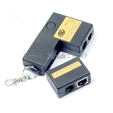 Super Mini Network LAN Cable Wire Cat5 RJ11 RJ45 Tester Drop Shipping