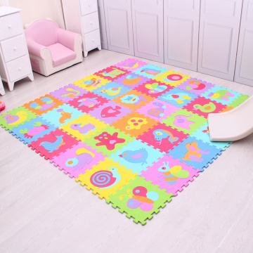Cartoon Animal Pattern Play Mat For Kids EVA Foam Puzzle Carpet Baby Crawling Mat Gym Soft Floor Game Rugs Mei Qi Cool
