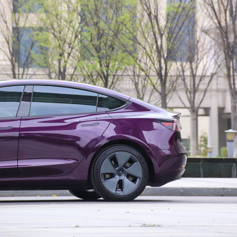 Liquid Metal Deep Purple Vinyl Wrap