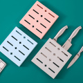 1pcs Kitchen Accessories Wall Knife Holder Knife Block Plastic Storage Rack Stand for Kitchen Knives Shelf Chef Knife Bag