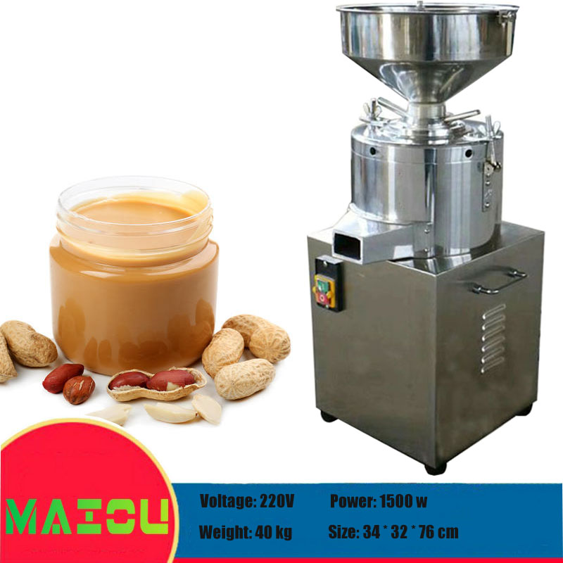 peanut butter grinding machine,tahini grinder,wet colloid mill /food grinding machine/Tahini making machine