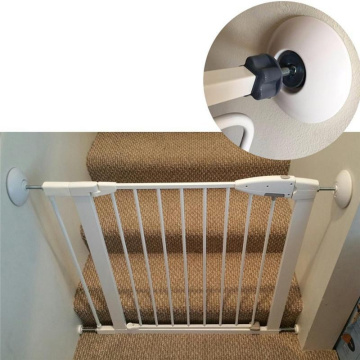 2pcs Drill-Free Mounting Safety Gates Wall Bumper Guards Baby Door Gate Pet Door Stair Wall Protection Cups Pads Protector