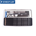 6pcs STAEDTLER 100B G6 Standard Pencils Limited Drawing Pencil Sketch School Stationery Office Supplies Black Lead 2B/4B/6B/8B