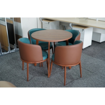 Round Coffee Table Set with Chairs