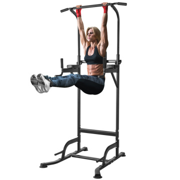 OneTwoFit Power Tower Dip Station Pull Up Bar Fitness Equipment for Home Gym Indoor Horizontal Bar Bodybuilding Exercise Workout