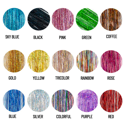 AliLeader Wholesale Glitter Sparkling Straight Clip in Hair Tinsel Dazzle Decoration Tinsel Hair Extension No reviews yet Supplier, Supply Various AliLeader Wholesale Glitter Sparkling Straight Clip in Hair Tinsel Dazzle Decoration Tinsel Hair Extension No reviews yet of High Quality