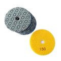 RIJILEI 10PCS/Set 100mm Diamond Polishing Pads 5 Step 4 Inch Wet Polishing Pad For Marble Diamond Abrasive Tools HF12