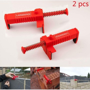 40^Brick Liner Wall builder building wire frame brick Liner Runner Wire Drawer Bricklaying Tool Fixer for Building Construction