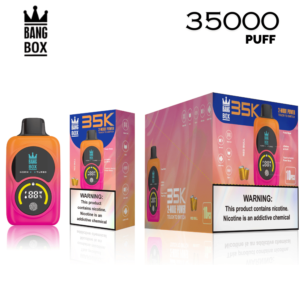 Bang Box 35k Puff Dual Vapping Mode Disposable Vapes