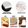 100pcs/set 90x180cm Transparent Plastic Comfortable Waterproof Disposable Massage Spa Salon Bed Cover Table Sheets Home Textile