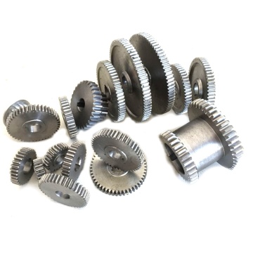 17Pcs/Set Mini Lathe Gears , Metal Cutting Machine Gears , Lathe Gears
