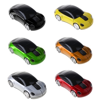 2.4G 3D Optical Wireless Mouse Car Shape Ergonomic Mice with USB Receiver For PC Laptop