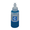 Ink Refill Kit for Epson Printer Ink Cartridge L1300 L456 L655 L200 Bulk Ink C13T66414A T6642 T6643 T6644 70ml Bottle Printing