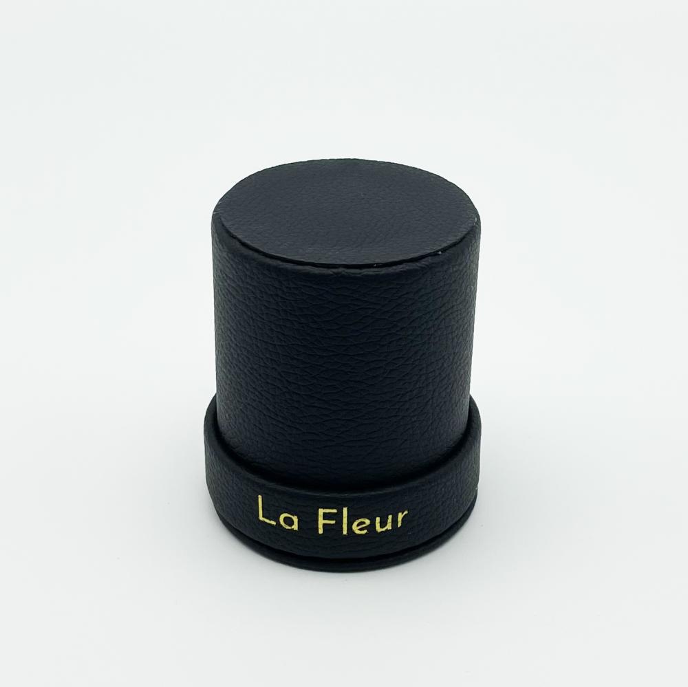 Leatherette Paper Round Box