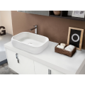 Rectangle artificial countertop washbasin for bathroom