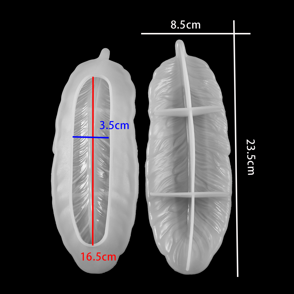 Angel Wing Cake Dish Resin Epoxy Molds Jewelry Storage Box For DIY Afternoon Tea Resin Molds Silicone Sweets Dish Epoxy Moulds