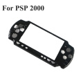 YuXi 1pcs Black Front Faceplate Shell Case Cover Proctector Replacement For Sony for PSP 1000 2000 3000