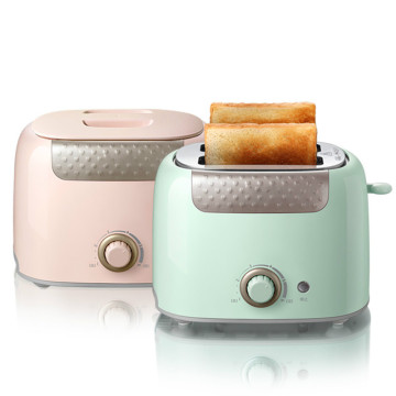 Household Toaster With 2 Slices Slot Automatic Warm Multifunctional Breakfast Bread baking Machine 680W Toast Maker EU US