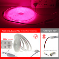 LED Grow Strip Full Spectrum Waterproof AC220V LED Grow Light 2835 LED Phyto lamps For Plants Flowers Greenhouses Hydroponic