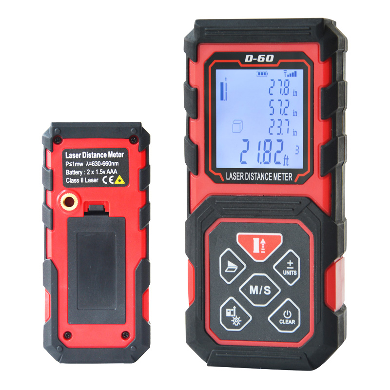 MAKINGTEC Laser Meter Laser Distance measure 40M Digital Tape Measuring Device Laser Roulette Digital RangeFinder Tape Measure