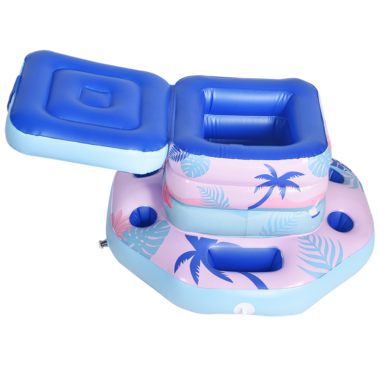 pool float with cooler